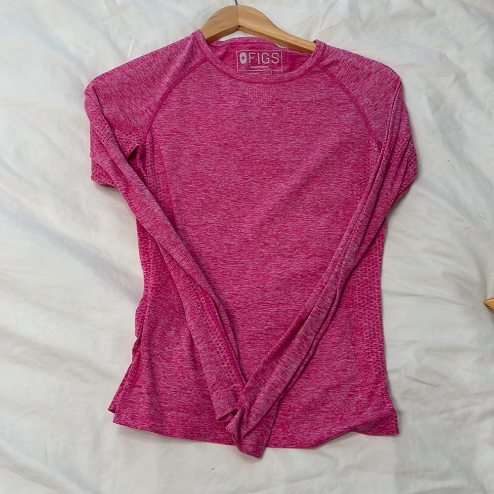 Figs seamless performance underscrub in pink